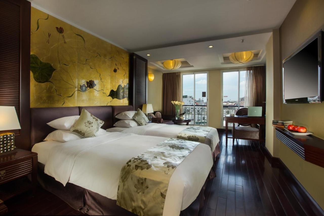 Golden Silk Boutique Hotel Hanoj Exteriér fotografie