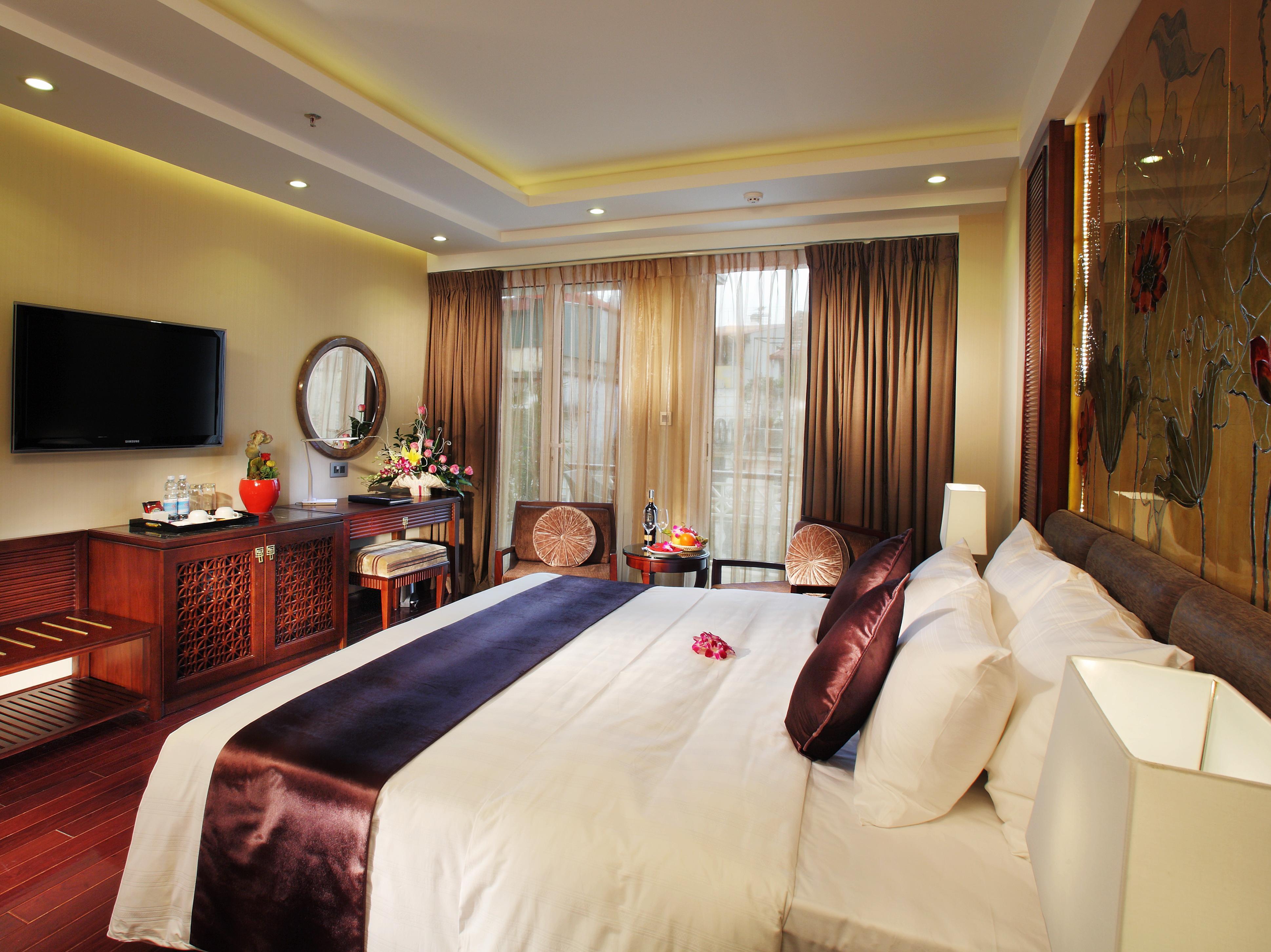 Golden Silk Boutique Hotel Hanoj Exteriér fotografie
