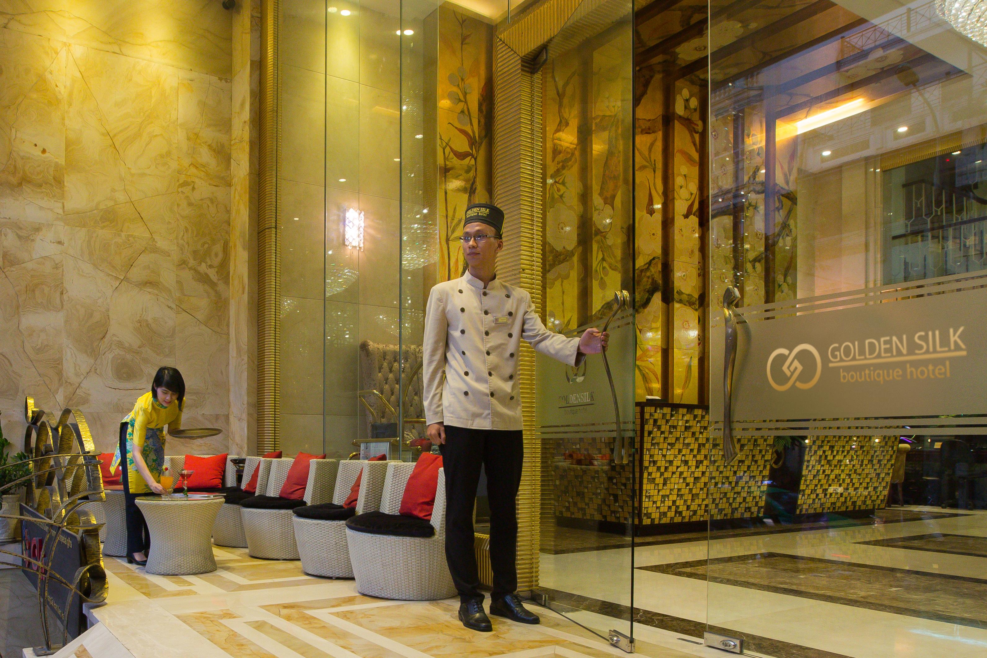 Golden Silk Boutique Hotel Hanoj Exteriér fotografie