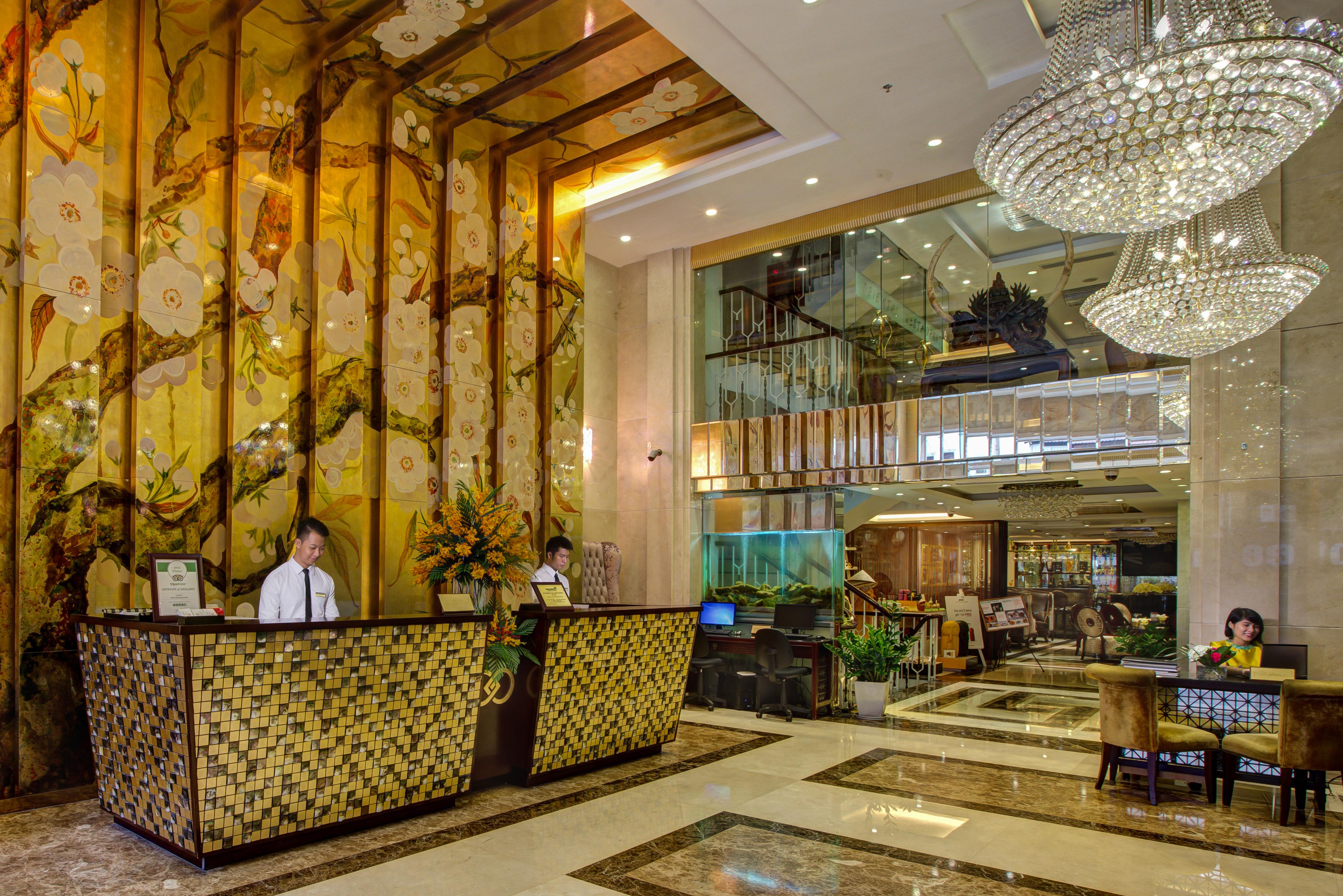 Golden Silk Boutique Hotel Hanoj Exteriér fotografie