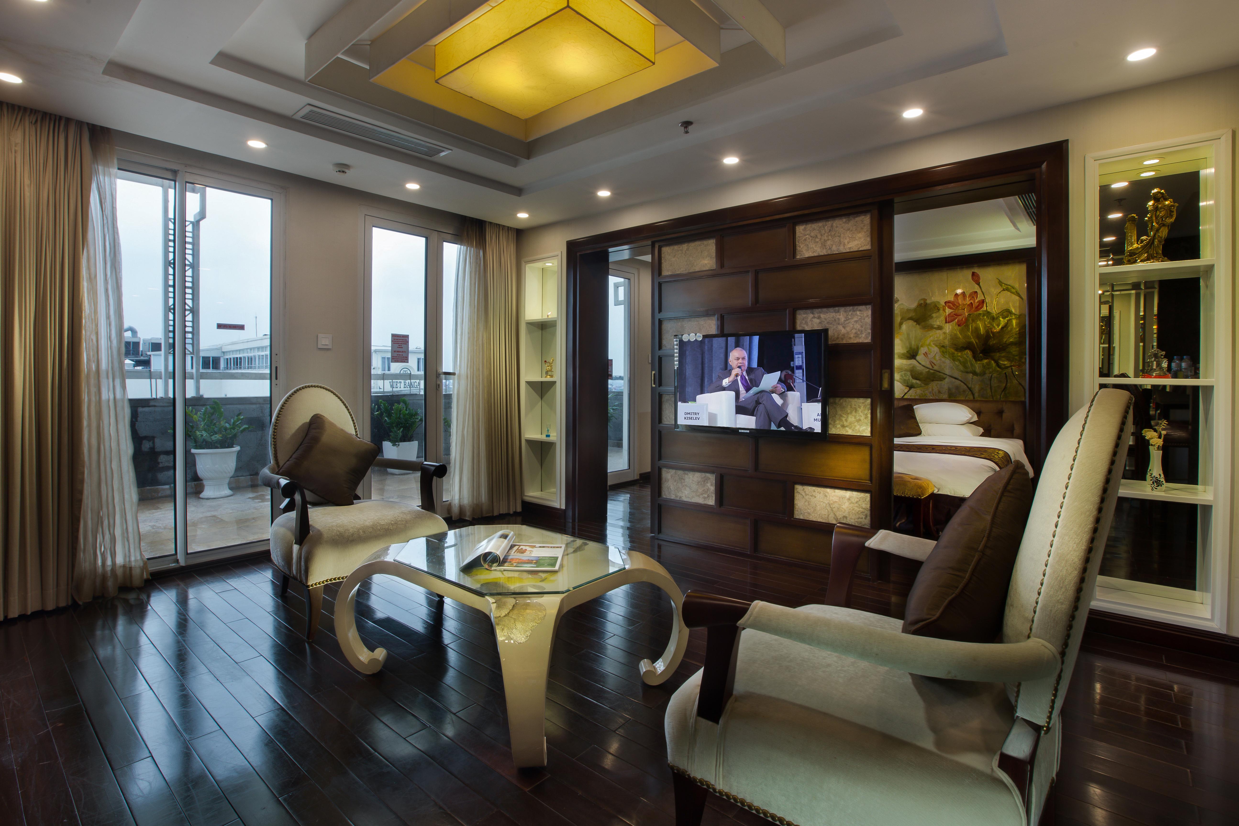 Golden Silk Boutique Hotel Hanoj Exteriér fotografie