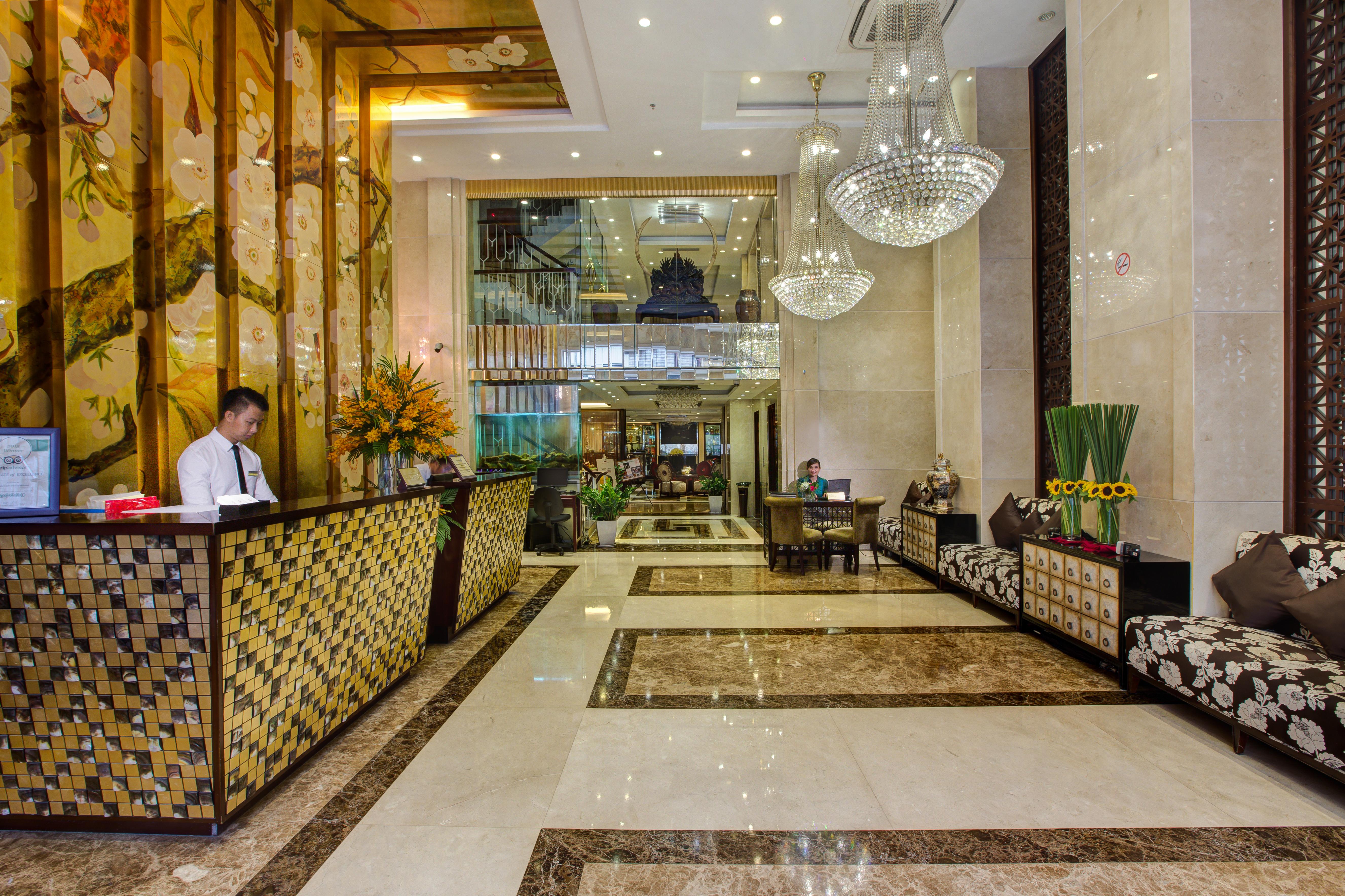 Golden Silk Boutique Hotel Hanoj Exteriér fotografie