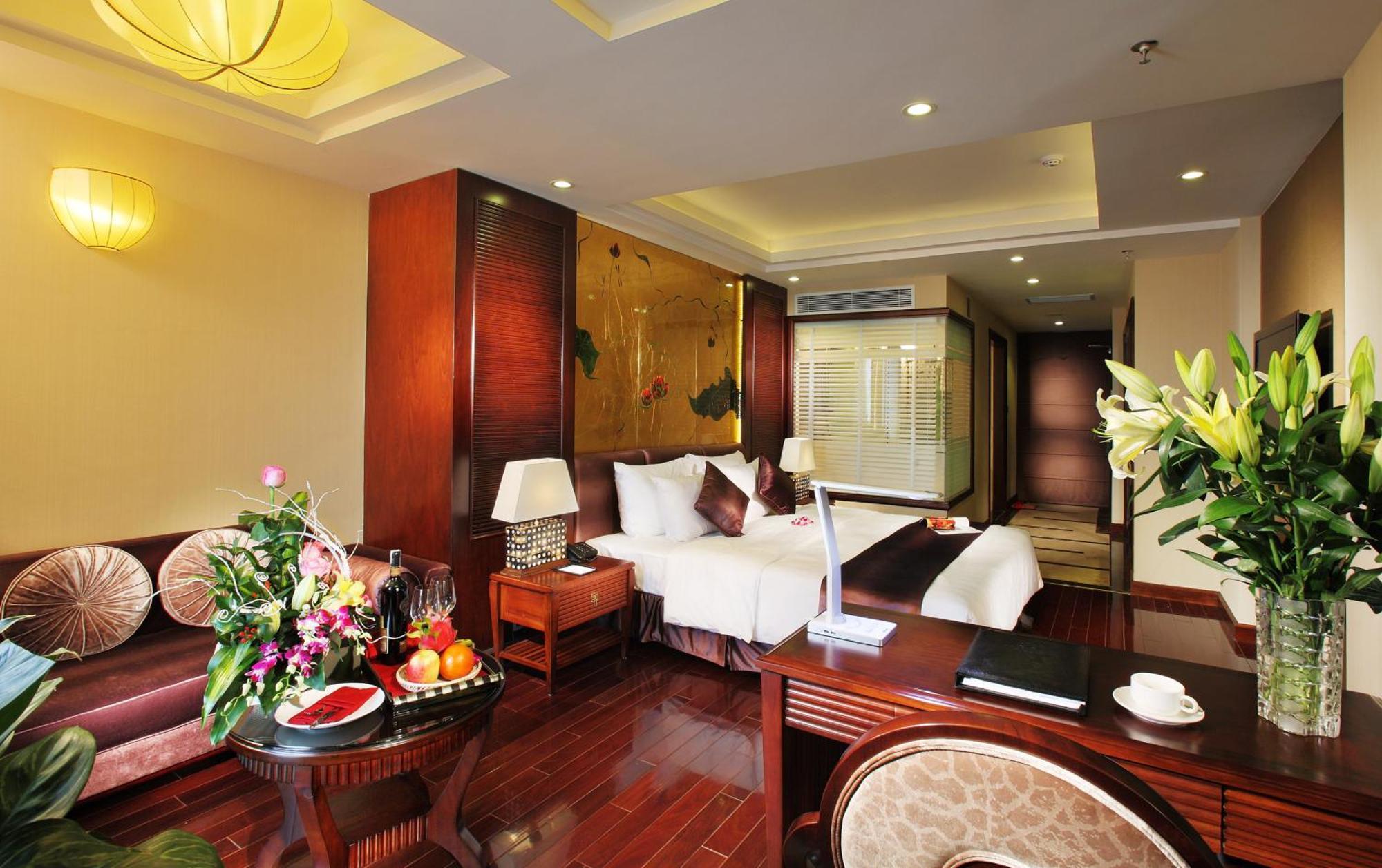 Golden Silk Boutique Hotel Hanoj Exteriér fotografie