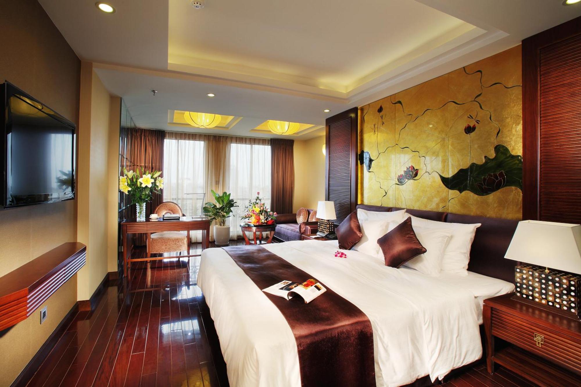 Golden Silk Boutique Hotel Hanoj Exteriér fotografie