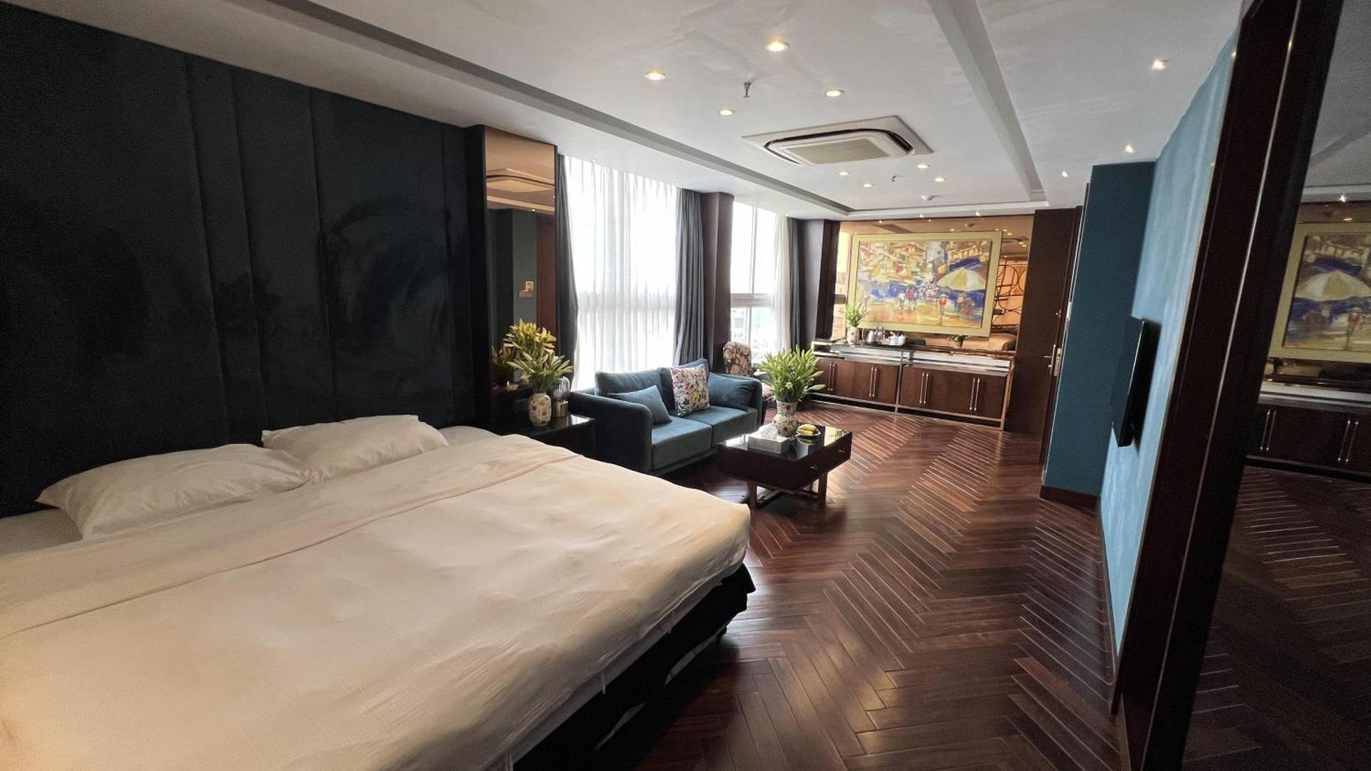 Golden Silk Boutique Hotel Hanoj Exteriér fotografie