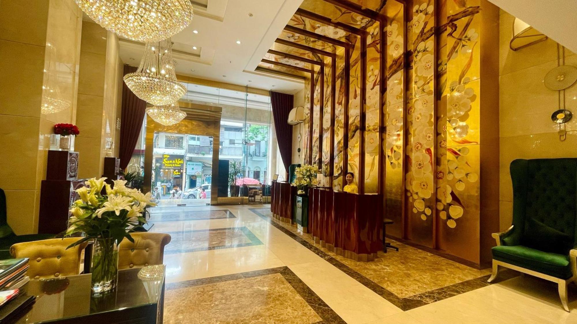 Golden Silk Boutique Hotel Hanoj Exteriér fotografie