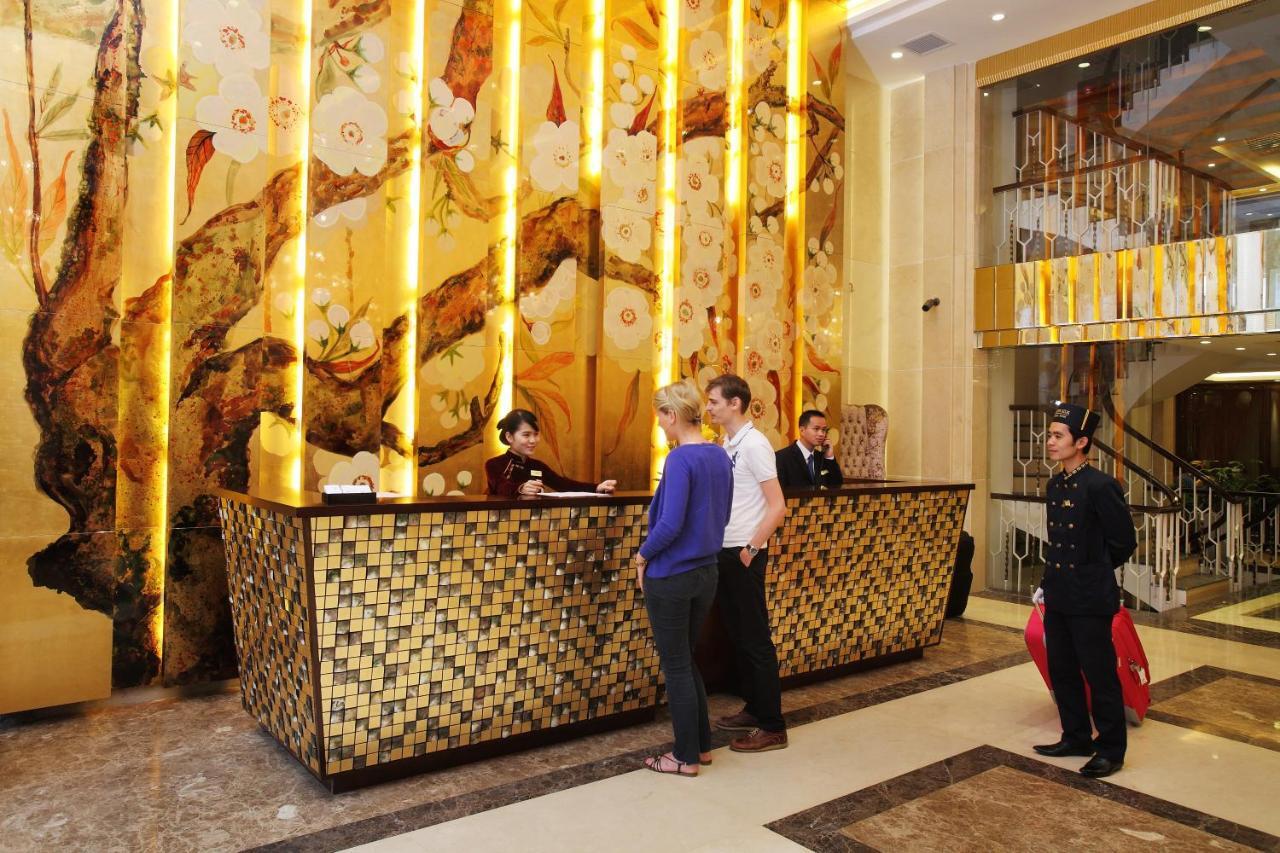 Golden Silk Boutique Hotel Hanoj Exteriér fotografie
